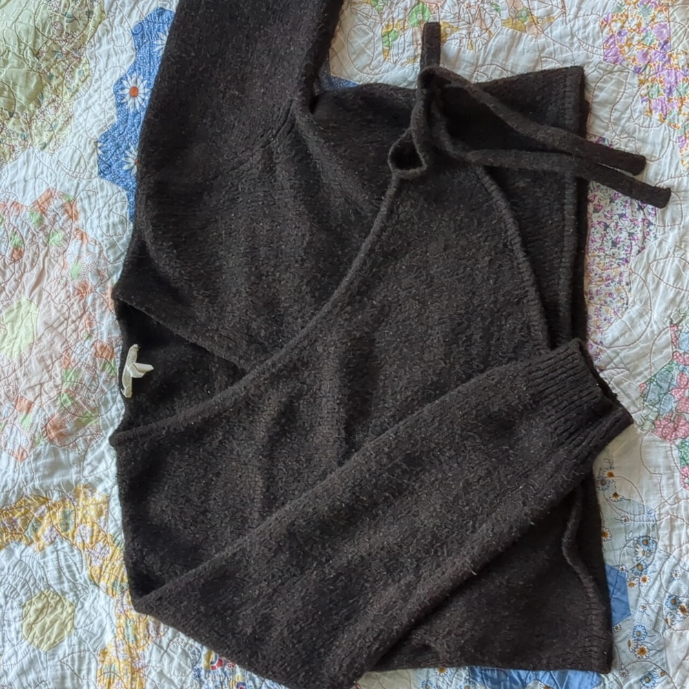 Grade & Gather wrap sweater